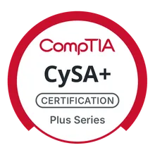CompTIA CySA+ certification badge