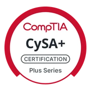 CompTIA CySA+ certification badge