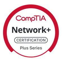 CompTIA Network+ certification badge