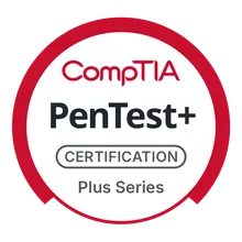 CompTIA PenTest+ certification badge