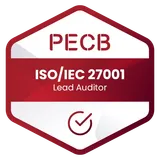 PECB ISO/IEC 27001 Lead Auditor badge