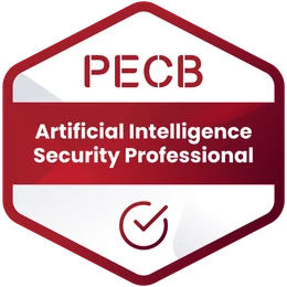 PECB Certified Artificial Intelligence Security Professional badge