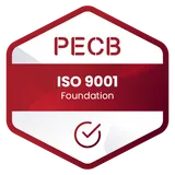 PECB Certificate Holder in ISO 9001 Foundation badge