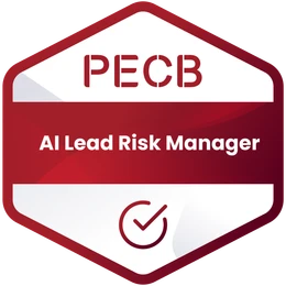 PECB Certified Lead AI Risk Manager badge
